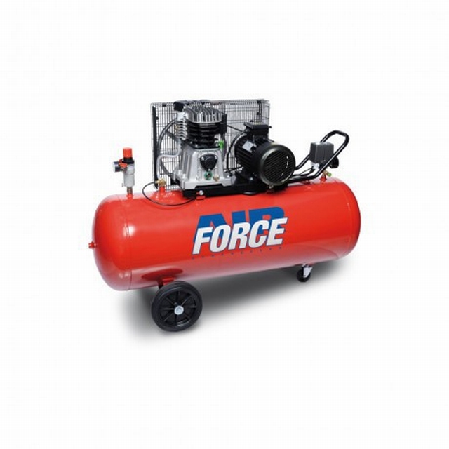Force Air Compressor 200L 230 volt 3 pk 350 L/min 10 bar